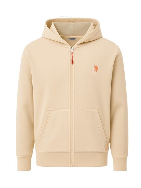 U.S. Polo Assn. Bluza w kolorze beżowym rozmiar: M. Brązowe bluzy z kapturem męskie U.S. Polo Assn., m, z bawełny. Za 163.64 zł.