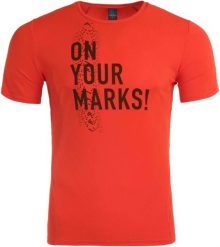 T-shirt męski Odlo Crew Neck Imperium, 100% poliester. Brązowe t-shirty męskie Odlo, l, bez wzorów, z materiału, bez kołnierzyka. Za 157.99 zł.
