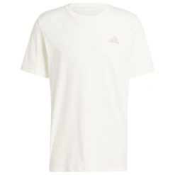 Koszulka męska adidas Essentials Single Jersey Embroidered Small Logo Tee. Zielone t-shirty sportowe męskie Adidas, m, z jersey, bez ramiączek, do piłki nożnej. Za 95.00 zł.