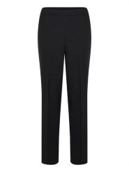 Kaffe Spodnie "Sakura" w kolorze czarnym rozmiar: 38. Czarne spodnie materiałowe damskie Kaffe, bez wzorów, z materiału. Za 152.62 zł.