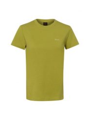BOSS Orange Koszulka Kobiety Bawełna zielony, XS. Pomarańczowe t-shirty damskie Boss Orange, xs, bez wzorów, z bawełny, bez kołnierzyka. Za 229.95 zł.