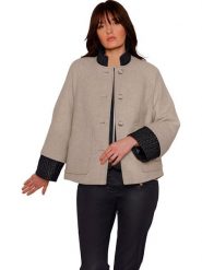 WITT WEIDEN Kurtka przejściowa w kolorze beżowym rozmiar: 38. Brązowe kurtki damskie WITT WEIDEN, bez wzorów, bez kaptura. Za 387.24 zł.