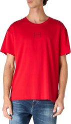 Koszulka męska Hugo Laze T-Shirt Open Pink (50525236-693) M. Różowe t-shirty męskie Hugo Boss, na lato, m, bez wzorów, z bawełny, bez kołnierzyka. Za 155.20 zł.
