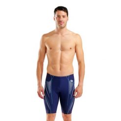 Spodenki pływackie męskie Arena Neo Streaswim Jammer. Białe kąpielówki męskie Arena, m, bez wzorów, z materiału, na fitness i siłownię. Za 219.00 zł.