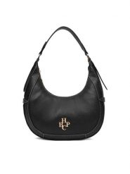 Beverly Hills Polo Club Torebka CEO-BHPC-C-023-09 Czarny. Czarne torebki klasyczne damskie Beverly Hills Polo Club, bez wzorów, z materiału, bez dodatków. Za 219.99 zł.