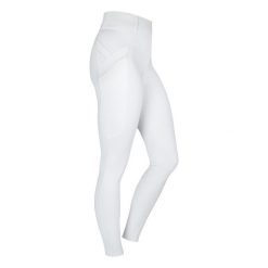 Damskie legginsy zawodnicze z pełną przyczepnością Horka Momentum. Białe legginsy damskie HORKA, bez wzorów. Za 326.00 zł.