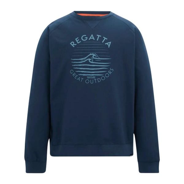 Bluza Regatta Nithsdale. Niebieskie bluzy bez kaptura męskie Regatta. Za 229.99 zł.