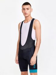 Craft Spodnie kolarskie "Core Endur Bib" w kolorze czarnym rozmiar: XXL. Czarne szorty męskie Craft, xxl, z materiału, rowerowe. Za 169.95 zł.