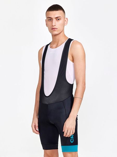 Craft Spodnie kolarskie "Core Endur Bib" w kolorze czarnym rozmiar: XXL. Czarne szorty męskie Craft, bez wzorów, z materiału, sportowe. Za 124.95 zł.