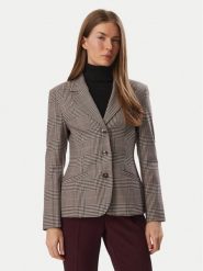 Marella Marynarka Ginseng 2623046071 Brązowy Regular Fit. Brązowe marynarki i żakiety damskie Marella, bez wzorów, z syntetyku. Za 1,569.00 zł.