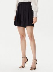 Artigli Szorty materiałowe ACSH001805 Czarny Regular Fit. Czarne szorty damskie Artigli, bez wzorów, z materiału. Za 219.99 zł.