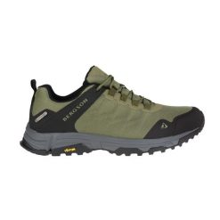 Buty trailowe Hadjer 1 low stx. Zielone buty trekkingowe męskie Bergson, bez zapięcia, do biegania. Za 383.00 zł.