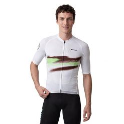 Męska ultralekka koszulka rowerowa Kolarstwo Siroko M3 NRC White. Białe t-shirty sportowe męskie SIROKO, l, z elastanu, bez ramiączek, rowerowe. Za 254.00 zł.