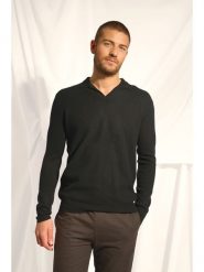 Just Cashmere Kaszmirowy sweter w kolorze czarnym rozmiar: XXL. Czarne swetry męskie Just Cashmere, xxl, bez wzorów, z kaszmiru, bez kołnierzyka. Za 456.99 zł.