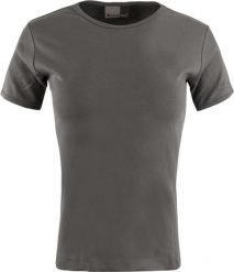 T-shirt damski Promodoro Interlock jasnoszary. Szare t-shirty damskie Erima, s, bez wzorów, z bawełny, bez kołnierzyka. Za 42.21 zł.