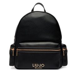 Plecak Liu Jo. Czarne plecaki damskie Liu Jo, bez wzorów. Za 599.99 zł.