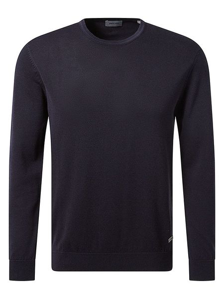 Pierre Cardin Sweter w kolorze granatowym rozmiar: XXL. Niebieskie swetry męskie Pierre Cardin, xxl, bez wzorów, z bawełny, bez kołnierzyka. Za 184.95 zł.