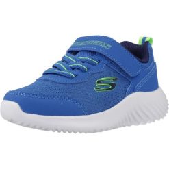 Buty SKECHERS BOUNDER TECHROX Niebieski. Niebieskie buty trekkingowe męskie Skechers, z syntetyku, bez zapięcia, trekkingowe, Skechers Sport. Za 153.99 zł.