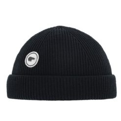 Czapka dla dorosłych Raik MU. Czarne czapki męskie Eisbar, bez wzorów, z materiału, sportowe. Za 249.99 zł.