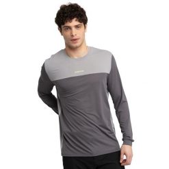 Męska koszulka rowerowa MTB z długim rękawem Kolarstwo Siroko MTB Endo Gray. Szare t-shirty sportowe męskie SIROKO, na lato, m, z materiału, bez ramiączek, rowerowe. Za 171.00 zł.