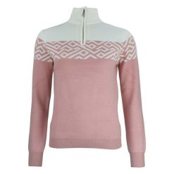 Bardzowy golf 1/2 zamek damski Peak Mountain. Czarne golfy damskie Peak Mountain, xl, bez wzorów, z nylonu, bez ramiączek. Za 235.00 zł.
