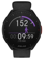 Polar Zegarek fitness ''Pacer'' w kolorze czarnym rozmiar: onesize. Czarne, cyfrowe zegarki damskie POLAR, metalowe. Za 788.81 zł.