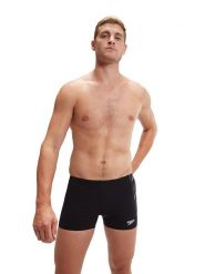 Speedo Kąpielówki "Eco+ H-Boom" w kolorze czarno-szaro-białym rozmiar: 7. Białe kąpielówki męskie Speedo, bez wzorów, z materiału. Za 113.95 zł.