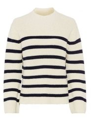 Camel Active Sweter w kolorze kremowym rozmiar: L. Brązowe golfy damskie Camel Active, l, z wełny, bez kołnierzyka. Za 217.99 zł.