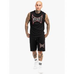 Tank top i zestaw szortów Tapout Dorrisa. Białe szorty męskie TAPOUT, bez wzorów, z dresówki, sportowe. Za 215.50 zł.