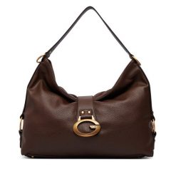 Torebka Guess. Brązowe torebki klasyczne damskie Guess, z aplikacjami, bez dodatków. Za 714.99 zł.