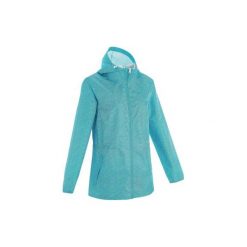 Kurtka WTP NH100 Raincut zamek damska. Niebieskie kurtki damskie QUECHUA, xl, bez wzorów, z materiału, bez kaptura. Za 59.99 zł.