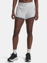 Damskie szorty Under Armour UA Launch Pro 3in 2w1-GRY. Szare spodenki sportowe damskie Under Armour, s, z materiału, na fitness i siłownię. Za 267.18 zł.