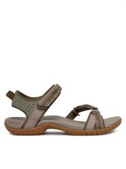 Teva Sandały Verra 1006263 Zielony. Zielone obuwie trekkingowe damskie Teva, bez wzorów, z materiału, bez obcasa. Za 349.99 zł.