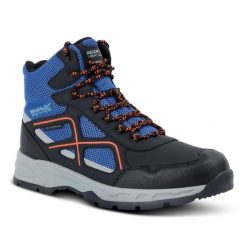 Buty trekkingowe Regatta Vendeavour. Czarne buty trekkingowe męskie Regatta, z materiału, bez zapięcia, trekkingowe. Za 306.35 zł.