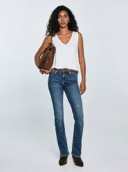 BIG STAR Top "Pistima" w kolorze białym rozmiar: XL. Białe topy damskie Big Star, xl, bez wzorów, bez kołnierzyka. Za 32.99 zł.