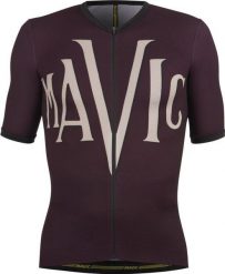 Koszulka Mavic Heritage. Czarne t-shirty sportowe męskie MAVIC, l, z jersey, bez ramiączek, rowerowe. Za 441.10 zł.