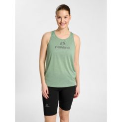 Damski tank top Newline Fontana. Zielone topy damskie Newline, xs, bez wzorów, bez ramiączek. Za 140.00 zł.