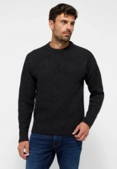 Męski Sweter Mustang Style Elwood Anthra Melange 1015822 4151. Swetry męskie Mustang, m, bez wzorów, z materiału, bez kołnierzyka. Za 149.99 zł.