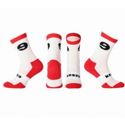 Skarpety sportowe Keeza strefowe TRÓJPAK. Białe skarpetki damskie KEEZA, bez wzorów. Za 32.00 zł.