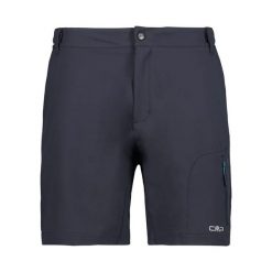 Spodenki męskie rowerowe CMP 30C5967. Niebieskie szorty męskie CMP, na lato, bez wzorów, sportowe. W wyprzedaży za 256.35 zł.