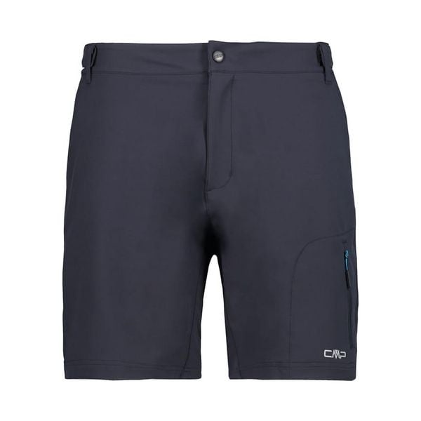 Spodenki męskie rowerowe CMP 30C5967. Niebieskie szorty męskie CMP, na lato, bez wzorów, sportowe. W wyprzedaży za 256.35 zł.
