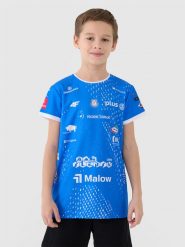 4F Koszulka meczowa replika wyjazdowa z sezonu 2024/2025 dziecięca 4F x Ślepsk Malow Suwałki - multikolor 134/140 (8-10 lat). Koszulki dziewczęce 4f, bez wzorów, z dzianiny, bez ramiączek. Za 99.99 zł.