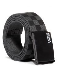 Vans Pasek Męski Deppster II Web VN0A31J1BA51 Czarny. Czarne paski męskie Vans, bez wzorów, z materiału. Za 109.99 zł.