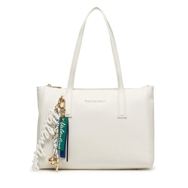 Torebka Valentino. Białe torebki klasyczne damskie Valentino, bez wzorów, bez dodatków. Za 649.99 zł.