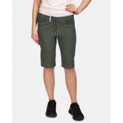 Szorty damskie Kilpi Sylane. Zielone szorty damskie Kilpi, bez wzorów, z nylonu, sportowe. Za 215.49 zł.