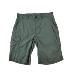 Spodenki męskie Columbia Omni-Shade Cargo W32. Szare szorty męskie Columbia, bez wzorów, z materiału, wizytowe. Za 85.16 zł.