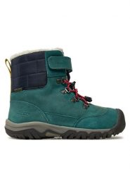 Keen Śniegowce Kanibou Wp 1028081 Zielony. Zielone buty zimowe chłopięce Keen, z nubiku, bez zapięcia. Za 419.99 zł.