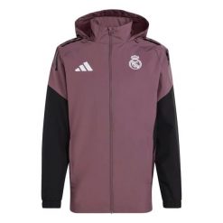 Koszulka treningowa Real Madrid 2025/26. Czarne t-shirty sportowe męskie Adidas, m, bez ramiączek, na fitness i siłownię. Za 417.00 zł.