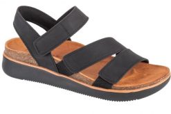 Sandały damskie, Lifted Comfort. Czarne obuwie trekkingowe damskie Skechers. Za 259.99 zł.