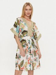 Liu Jo Sukienka codzienna VA4123 TS806 Kolorowy Reglan Fit. Sukienki damskie Liu Jo, na co dzień, s, bez wzorów, z wiskozy, bez kołnierzyka, bez ramiączek, proste. Za 449.99 zł.